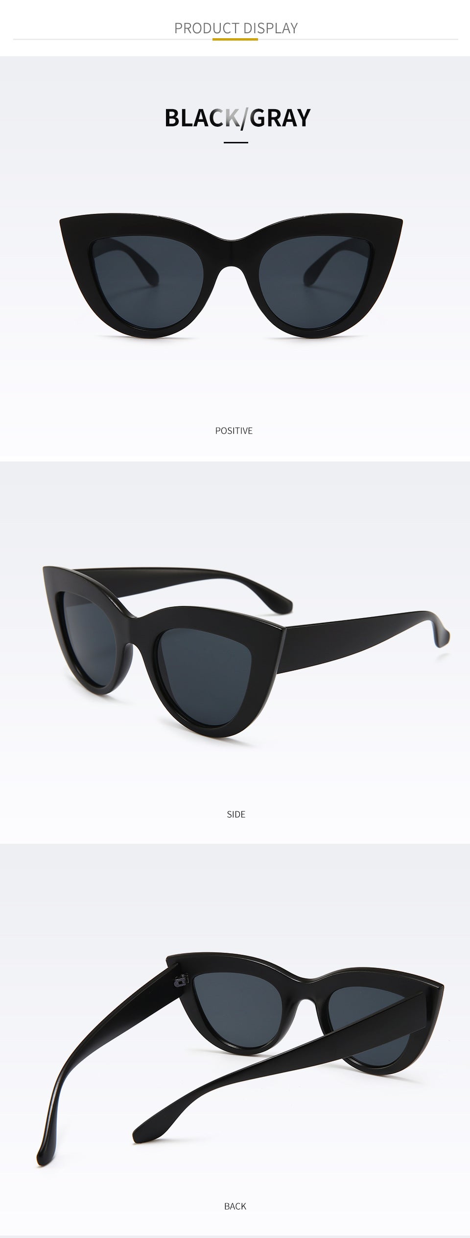 Wholesale Retro Cat-eye Trendy Versatile Sunglasses